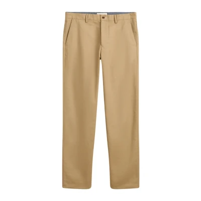 Afbeelding van GANT Regular FIT Chino, Heren, Maat: 38x32, Dark khaki