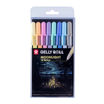 Afbeelding van Sakura 8 Gelly Roll Gelpennen Pastel 0,50mm