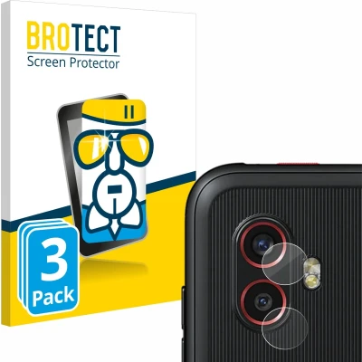 Afbeelding van BROTECT Screenprotector voor Samsung Galaxy Xcover 6 Pro (ALLEEN Camera Lens) Folie Beschermfolie Beschermglas transparant (3 Stuks)