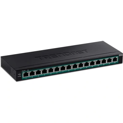 Afbeelding van Trendnet TPE TG160H netwerk switch Managed Gigabit Ethernet (10/100/1000) Power over (PoE)