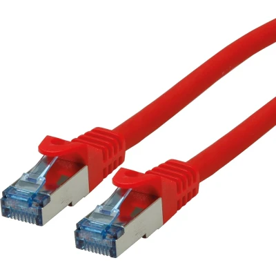 Afbeelding van ROLINE patchkabel cat.6A S/FTP (PiMF), component niveau, LSOH, rood, 5 m