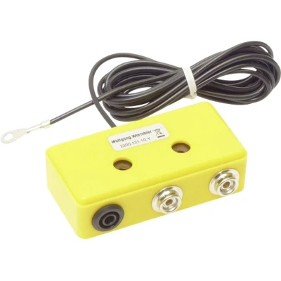 Afbeelding van Wolfgang Warmbier 2200.121.10 ESD aardingsbox Incl. aardingskabel 2.00 m Drukknop 10 mm, Bananenbus