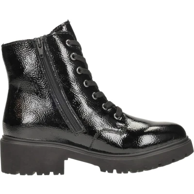 Afbeelding van Rieker Veterschoenen Hoog Zwart Maat 43