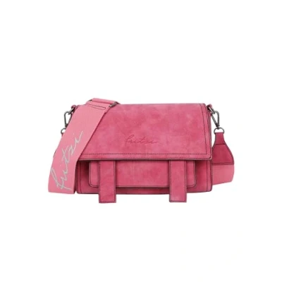 Afbeelding van Fritzi aus Preussen Vrouwen Satchel Jive Berry Roze Kruis, One Size, Roze, Eén maat