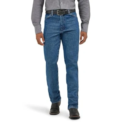 Afbeelding van Wrangler Heren slim fit cowboy snit jeans, Stonewashed, 36W / 32L