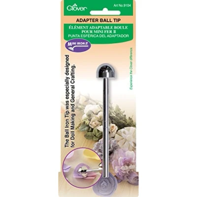 Afbeelding van Clover 9104 adapter kogelpunt, zilver, os