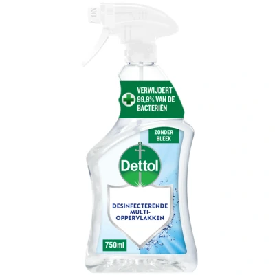 Afbeelding van Dettol Desinfecterende Multi Oppervlakken Spray 750 ml