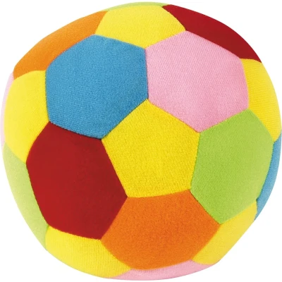 Afbeelding van Johntoy Happy World Stoffen Rammel Bal