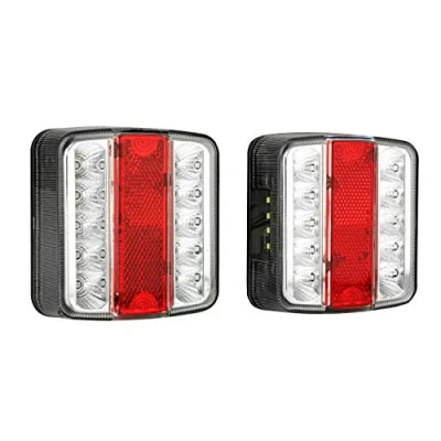 Afbeelding van LAS 10103 LED achterlichten set voor aanhanger 12V,Zwart
