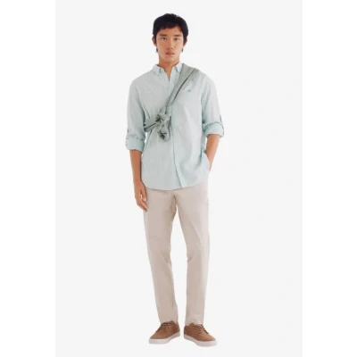 Afbeelding van Springfield Overhemd, Heren, Maat: XL, Dark green