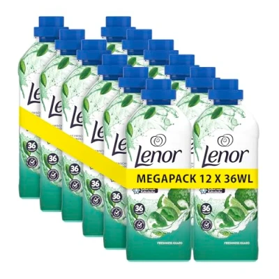 Afbeelding van Lenor Wasverzachter Megapack 12x36 wasladingen, Freshness Guard Ariel, 24 uur &quot;Net als vers gedoucheerd&quot; gevoel, met actieve geurafweer