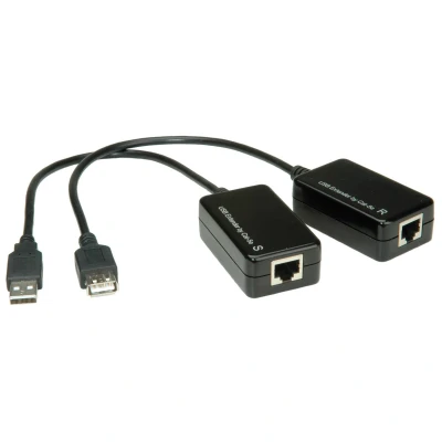 Afbeelding van VALUE USB 1.1 verlenging via RJ45, max. 45m