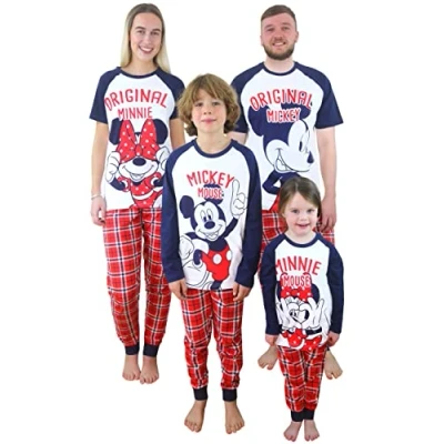 Afbeelding van Disney Dames Pyjama Minnie Mouse Wit Large