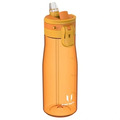 Afbeelding van Sparrow Waterfles 1L BPA vrij TouchFlow Niet giftige Tritan One Tap Rietjesfles Lekvrij &amp; Duurzaam voor Sport en Buitenactiviteiten