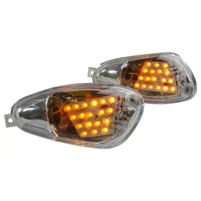 Afbeelding van Knipperlichten LED STR8 Gilera Runner transparant (tot 2003)