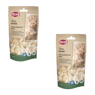 Afbeelding van Trixie freeze dried kippenvlees en kaas 6X25 GR