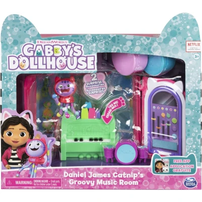 Afbeelding van Gabby&#039;s Dollhouse Deluxe Room DJ Catnip&#039;s Music
