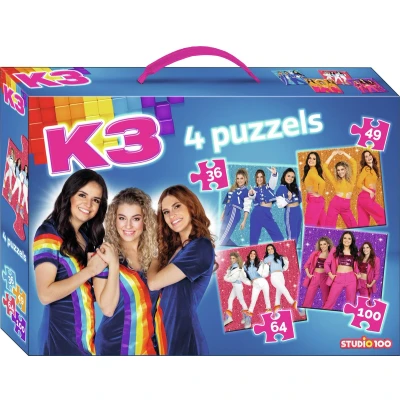 Afbeelding van Studio 100 4in1 Puzzel Vleugels