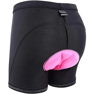 Afbeelding van Sportneer fietsbroek, dames 3D gevoerde fietsonderbroek met antislip ontwerp, ademend en adsorberend