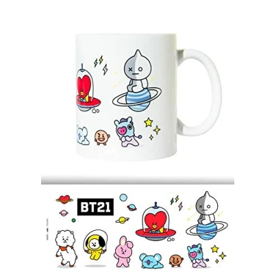 Afbeelding van Erik® Mok BT21 karakters Koffiemok