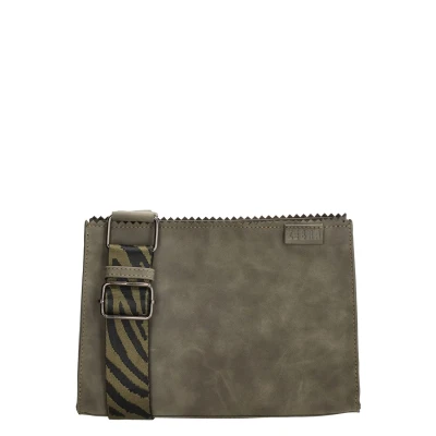 Afbeelding van Zebra Trends Merel Crossbodybag olijfgroen Damestas