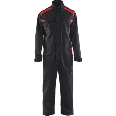 Afbeelding van Blaklader Overall Industrie ZWART/ROOD C62