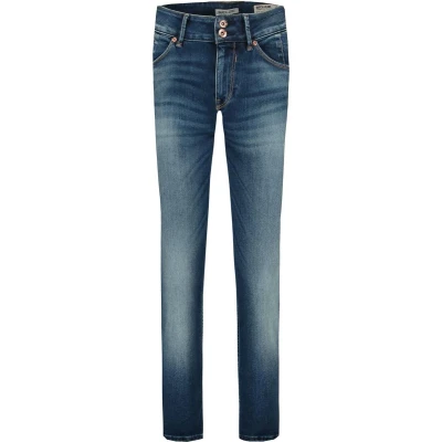 Afbeelding van GARCIA Caro Curved Dames Slim Fit Jeans Blauw Maat W27 X L32
