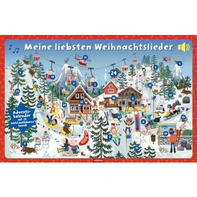Afbeelding van Meine liebsten Weihnachtslieder: Adventskalender mit 24 leicht auslösbaren Sounds