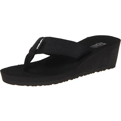 Afbeelding van Teva Women&#039;s Mush Mandalyn Wedge 2 W,Motif Black,9 M US