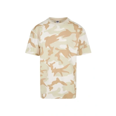 Afbeelding van Urban Classics Simple CAMO Tshirt print, Heren, Maat: Large, Simplesandcamo
