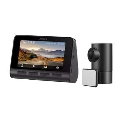 Afbeelding van 70Mai Dash Cam A800S 4K + Rear Set dashcam voor auto (voor en achter) Zwart