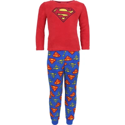 Afbeelding van Rood blauwe Superman pyjama