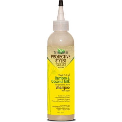 Afbeelding van Taliah Waajid Protective Styles Thick And Full Bamboo Coconut Milk Moisturizing Mint Shampoo 237ml