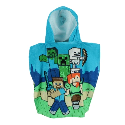 Afbeelding van Minecraft Poncho met capuchon 8435631344636