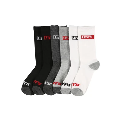 Afbeelding van Levi&#039;s Kidswear Sokken LHN BOX TAB HIGH CUT 6PK (set, 6 paar)