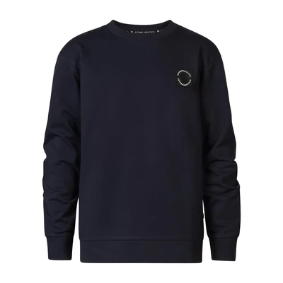 Afbeelding van Petrol Industries Jongens Backprint Sweater StevensVillage Blauw Maat 140
