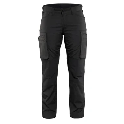 Afbeelding van Blaklader Dames Service werkbroek Stretch 7159 1845 Vrouwen Zwart 38