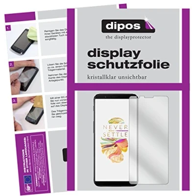 Afbeelding van dipos I 2x Screen Protector compatibel met OnePlus 5T Protection Films helder
