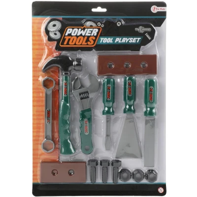 Afbeelding van Toi Toys Speelgoed Gereedschapset, 13dlg.