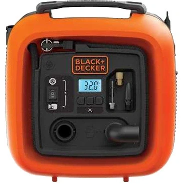 Afbeelding van BLACK+DECKER ASI400 XJ Compressor 12V 160 PSI 11 bar met DC adapter