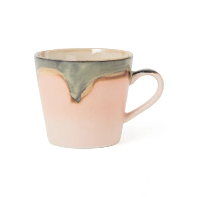 Afbeelding van HKLiving 70&#039;s Cappuccino Mok Blossom (pre order eind okt.)