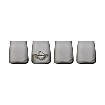 Afbeelding van Lyngby Glas Krystal Zero Waterglas 42 cl 4 st. Smoke