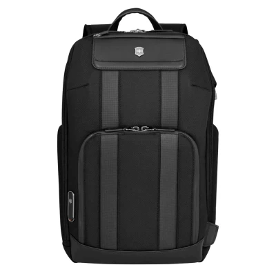 Afbeelding van Victorinox Architecture Urban2 Deluxe Backpack Ballistic Nylon black Laptoptas Laptoprugzak