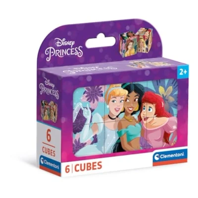 Afbeelding van Clementoni Blokpuzzel Prinses, 6st.