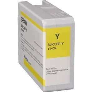 Afbeelding van Epson SJIC36P(Y) Inktcartridge Geel