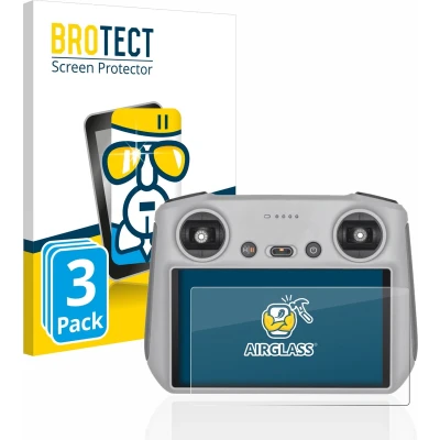 Afbeelding van BROTECT Screenprotector voor DJI RC Controller Folie Beschermfolie Beschermglas transparant (3 Stuks)
