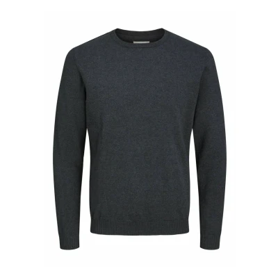 Afbeelding van JACK &amp; JONES PLUS SIZE trui fijn gebreid antraciet
