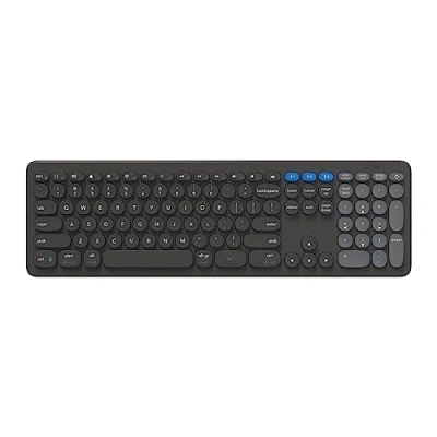 Afbeelding van ZAGG Pro Keyboard 17, Volledige grootte (100%), Draadloos, Bluetooth,