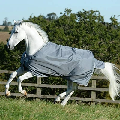 Afbeelding van Bucas Turnout Smartex Medium 150g Iron Gate 135/183