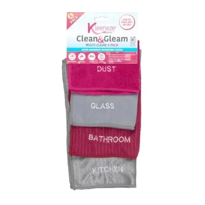 Afbeelding van Kleeneze® KL068118EU Super Absorbent Microfibre Cloths for Cleaning and Removing